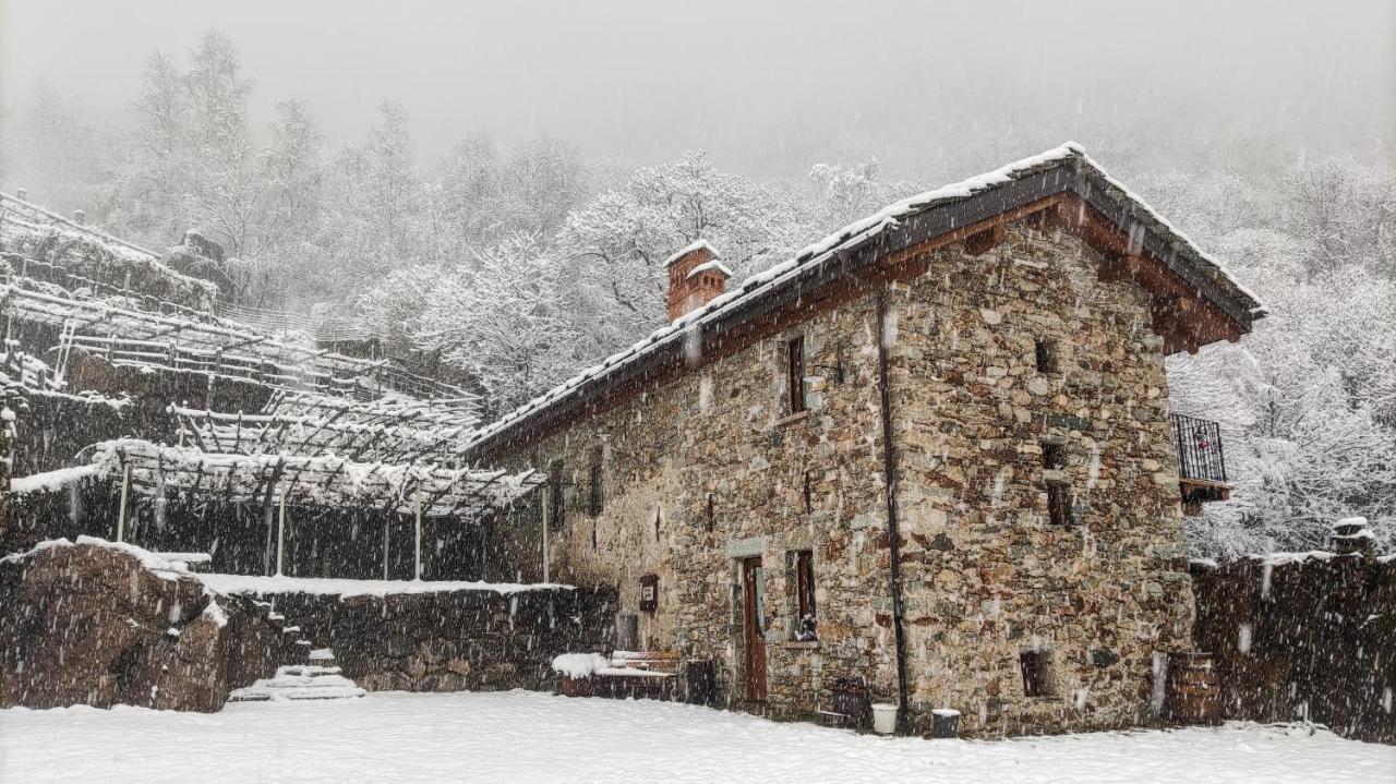 B&B Al Vecchio Torchio Settimo Vittone Exterior foto
